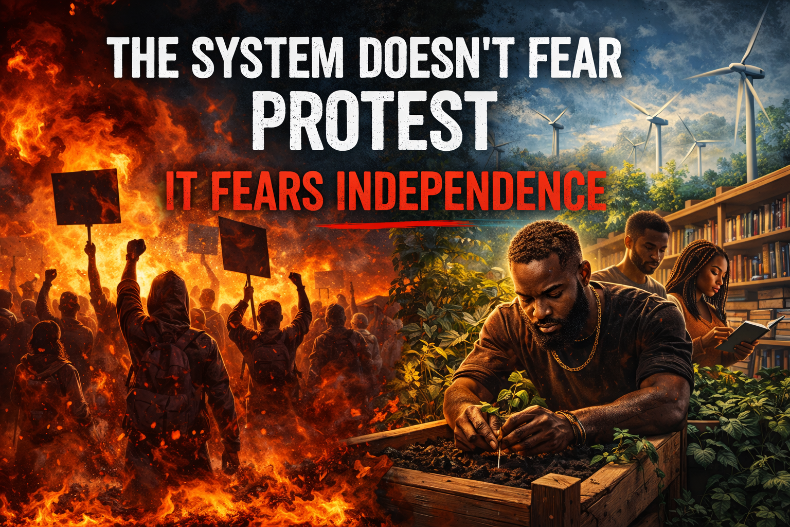 The System Doesn’t Fear Protest